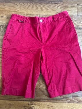 Ralph Lauren Red Bermuda Shorts